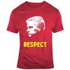 Manchester United Jose Mourniho Respect Soccer Fan T Shirt