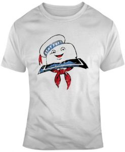 Retro Cult Classic Movie Ghostbusters Stay Puft Marsh-mellow Man Movie Fan T Shirt