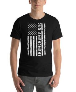 Second Amendment American Flag TShirt, Patriotic Gun Shirt, Gun Owner Shirt, Gun Gift Shirt, Gun Lover Shirt, Usa Guns Shirt