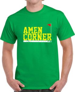 The Masters Amen Corner Golf Fan V2 Distressed T Shirt