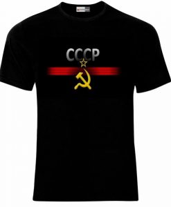 USSR Russia Russland Soviet Union Russian Flag T-Shirt