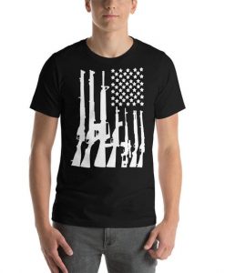 Usa Guns Shirt, Patriotic Gun Shirt, Gun Owner Shirt, Gun Gift Shirt, Gun Lover Shirt, Pro 2nd Ammendment, Second Amendment Tee