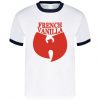 Wutang French Vanilla Hip Hop Music Ice Cream Navy Ringer T Shirt
