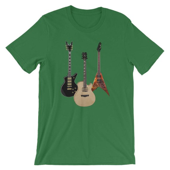 Acoustic And Electric Guitars Rock Pride Unisex Shirt
