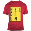 Belgium Soccer Football World Cup 2018 Soccer Fan T Shirt