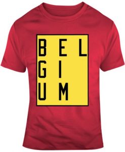 Belgium Soccer Football World Cup 2018 Soccer Fan T Shirt