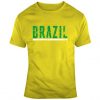 Brazil Soccer Football World Cup 2018 Soccer Fan Distressed V4 T Shirt