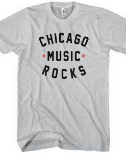 Chicago Music Rocks T-shirt