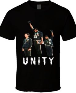 Cool 1968 Mexico Olympics Black Power Salute Tommie Smith Unity T Shirt