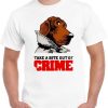 Cool 80's Mcgruff The Crime Dog Take A Bite Out Of Crime Retro T Shirt