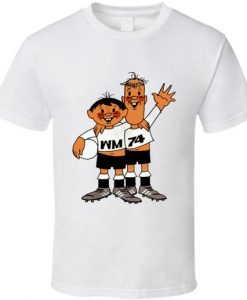 Cool World Cup 1974 West Germany Mascot T Shirt