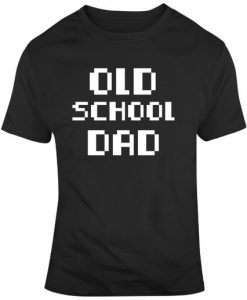 Father's Day Best Father Old School Dad 8 Bit T Shirt