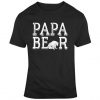 Father's Day Gift Papa Bear Distressed Cool V2 T Shirt