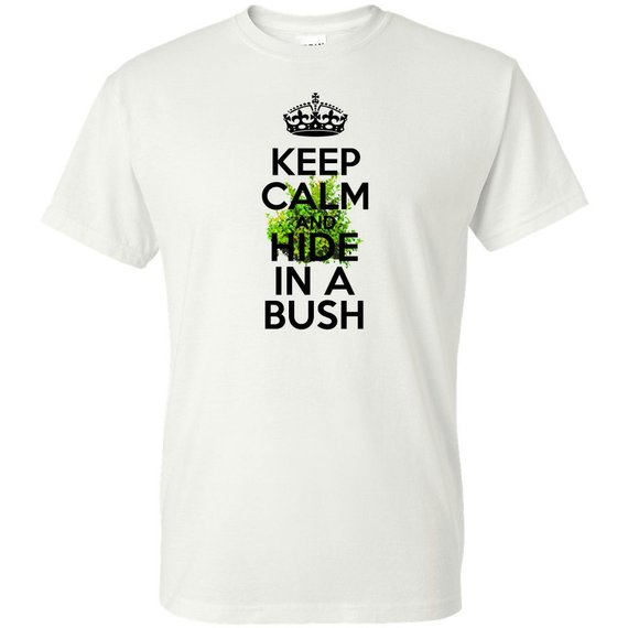 Fortnite Keep Calm And Hide In A Bush Kids T Shirt