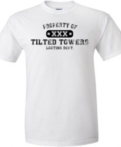 Fortnite Property Of Tilted Towers Looting Dept T Shirt