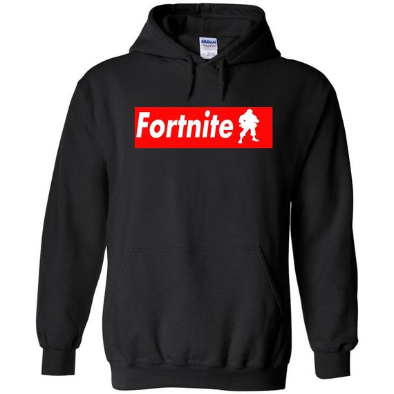 Fortnite Red Box Logo Hoodie