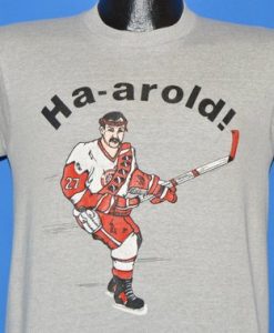 Ha-Arold! Detroit Red Wings Harold Snepsts t-shirt