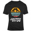 Jiu Jitsu Retro Style Distressed Fan T Shirt