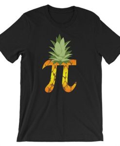 Pineapple Pi Science Geek Mathematics Symbol Humor T-Shirt