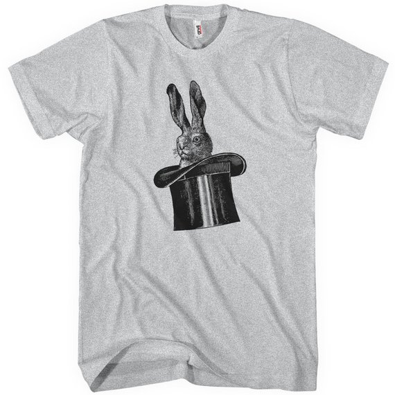 Rabbit In A Hat T-shirt
