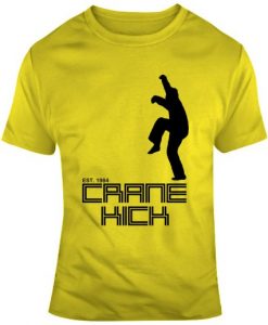 Retro Classic Movie 1980 The Karate Kid Crane Kick Est 1984 T Shirt