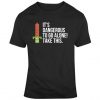 Retro Video Game The Legend Of Zelda It's Dangerous To Go Alone V2 T Shirt