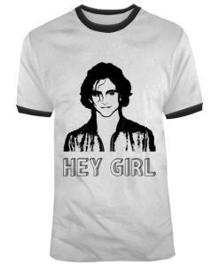 Timothée Chalamet Hey Girl Silhouette T Shirt