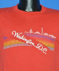 Washington DC Skyline Rainbow t-shirt