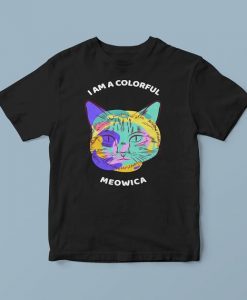 Cat face shirt, funny cat shirts, cat tshirt, kitten shirt, cute cat shirts, kitty shirt, cool cat shirt, cat lover shirts, black t shirt