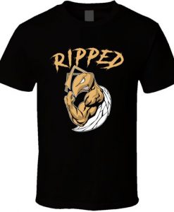 Funny Hornet Ripped T Shirt