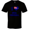 I Love Real Football Funny European Football T Shirt