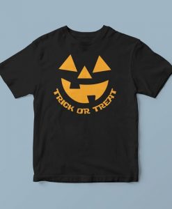 Trick or treat shirt, pumpkin t shirt, halloween t shirts, halloween tees, funny halloween tee, cute halloween shirt