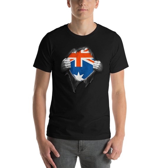 Australian Flag Shirt, Australian T Shirt, Australia Tee, Australia National Flag, Football Shirt,Soccer Shirt,DNA,Heritage gift,Pride,Roots
