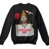 Birthday Boy Jesus Xmas Funny Novelty Ugly Christmas Jumper Sweatshirt