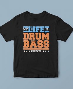 Drum and bass rock t shirt, band t shirts, musically t shirt, rock tees, rock and roll tshirt, concert t shirts, music tees, drummer gift