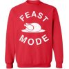 Feast Mode Christmas Sweater For Men and Women Feast Mode Ugly Christmas Sweatshirt Unisex Xmas Gifts For Men & Women Thanksgiving Sweater