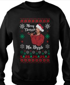 Merry Chrizzle Snoop Dogg Funny Christmas Sweatshirt Gift Idea