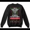 Peaky Blinders Merry Fooking Christmas Funny Novelty Christmas Jumper Sweatshirt