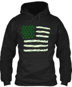 USA Flag 420 Weed Pot Joint Stars and Stripes Cali Kush funny novelty gift idea