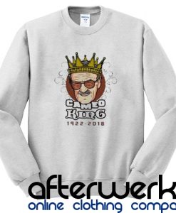 Cameo King Stan Lee 1922 2018 Sweatshirt