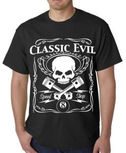 Classic Evil Biker Mens Tshirt