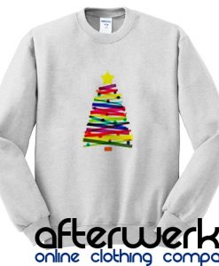 Colorful Christmas Tree Sweatshirt