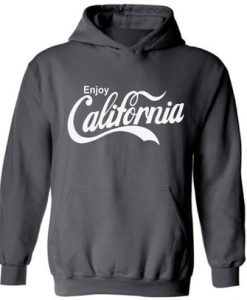 Enjoy California Hooded Sweatshirt. California Hoodies. Gifts from Cali.