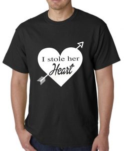 I Stole Her Heart Couples Mens tshirt