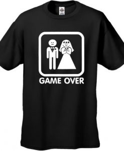 Funny T-Shirts - Game Over Mens tshirt