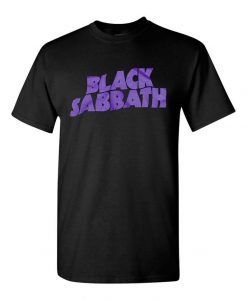 Black Sabbath Master of reality purple band logo