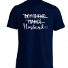 boyfriend fiance husband, T=t-shirt wedding marriage engagement stag party funny joke gift hipster 5097