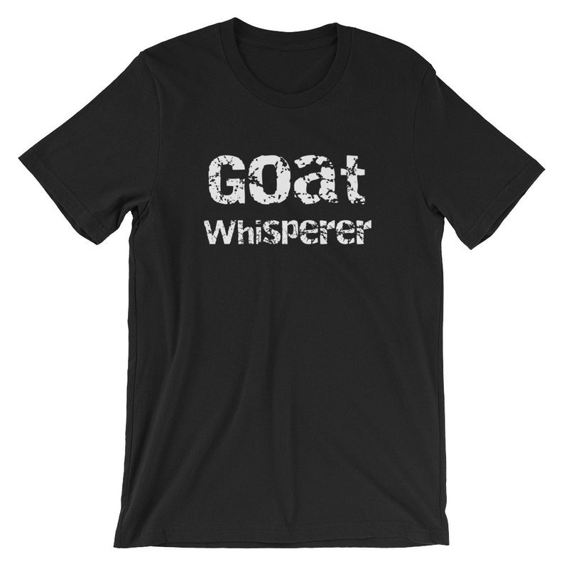 Goat Whisperer Farming Farmer T Shirt Tshirt Gift Short-Sleeve Unisex T-Shirt