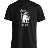 goth sloth, t-shirt Halloween trick or treat vampire black bat coffin Dracula fangs funny joke animal pun geek 4669