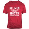 Divorce Shirts, All Men Are Idiots I Divorced Their King, Funny Divorce Gift, Breakup Shirt